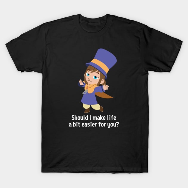 Hat Kid T-Shirt by LevelADesigns